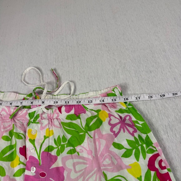 Lilly Pulitzer Women's swim cover up Pants Size L Floral‎ Print beach - Picture 5 of 5